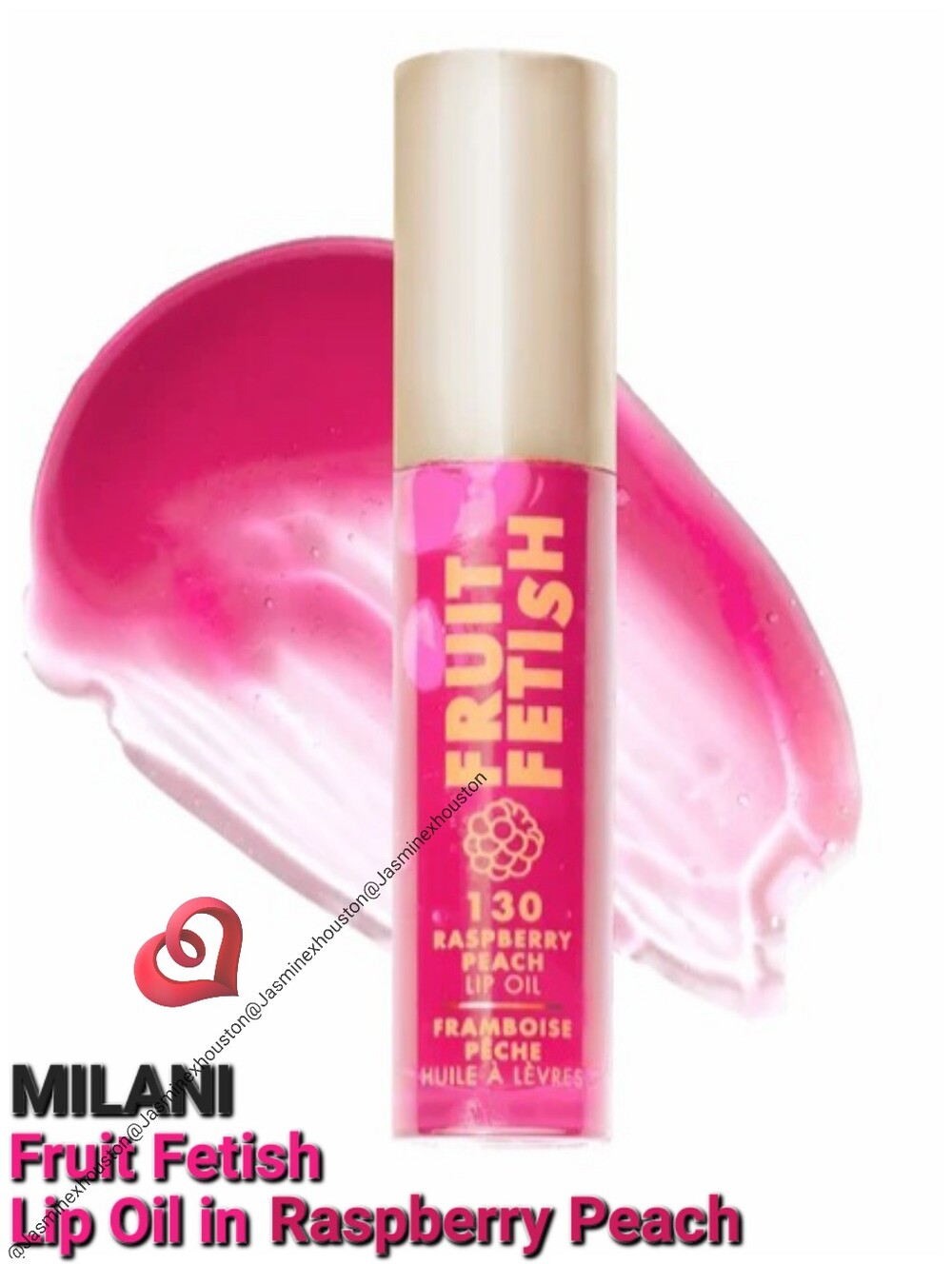 🎉2•$13/3•$18🎉 MILANI Fruit Fetish Lip Oil In 130 Raspberry Peach